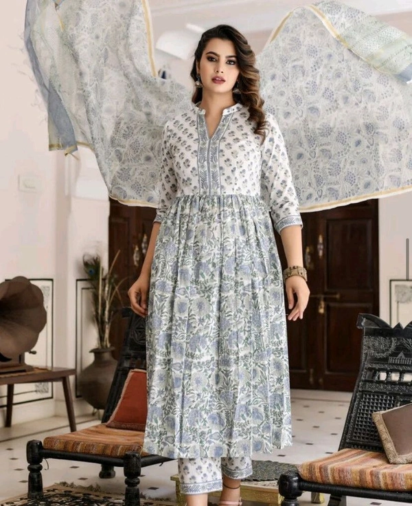 Neha Collection Beautiful 3-piece salwar kameez with dupatta - L