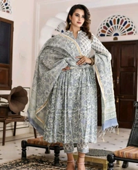 Neha Collection Beautiful 3-piece salwar kameez with dupatta - L