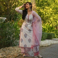 Neha Collection Beautiful 3-piece salwar kameez with dupatta - S