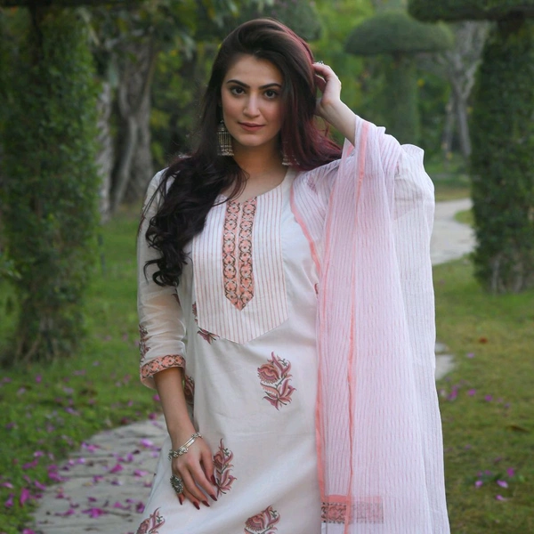 Neha Collection Beautiful 3-piece salwar kameez with dupatta - S