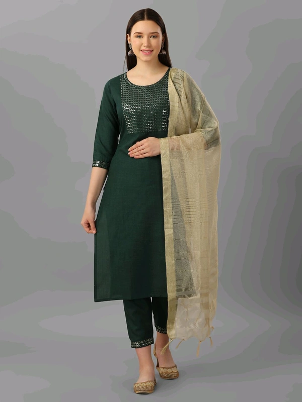 Neha Collection Beautiful 3-piece salwar kameez with dupatta - M