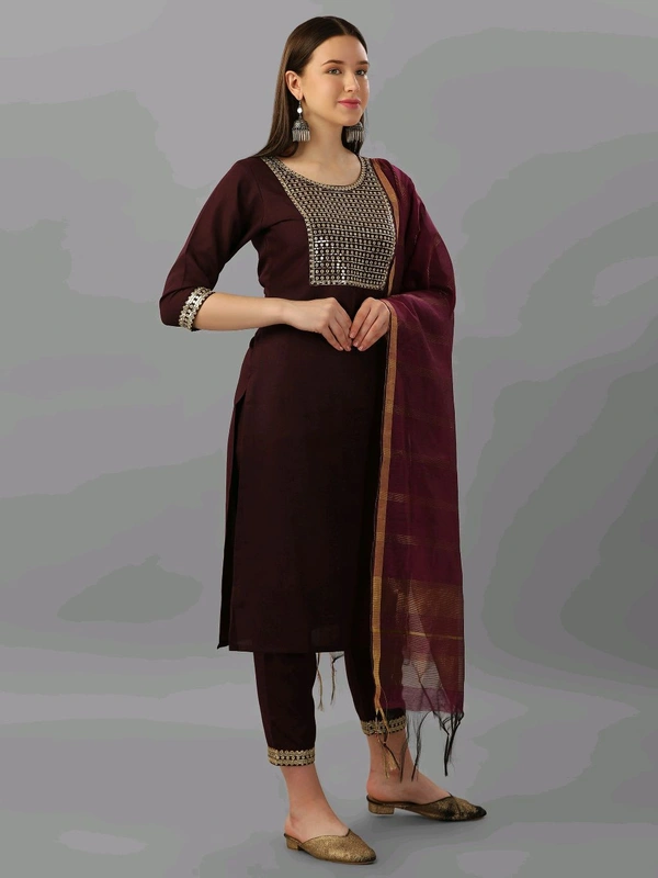 Neha Collection Beautiful 3-piece salwar kameez with dupatta - XXL
