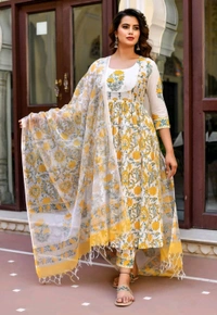 Neha Collection Beautiful 3-piece salwar kameez with dupatta - XL