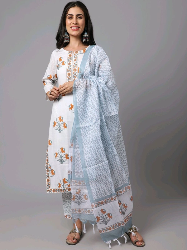 Neha Collection Beautiful 3-piece salwar kameez with dupatta - S