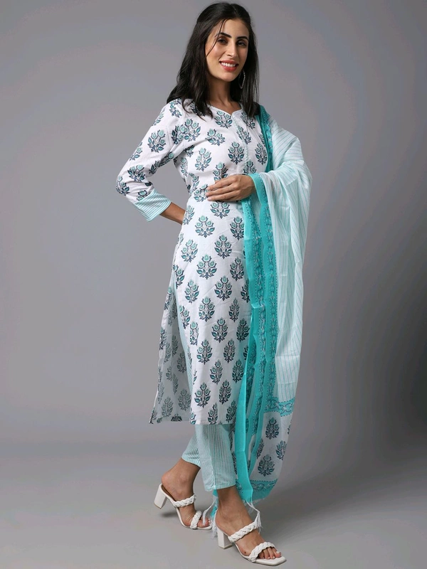 Neha Collection Beautiful 3-piece salwar kameez with dupatta - L