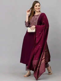 Neha Collection Beautiful 3-piece salwar kameez with dupatta - S