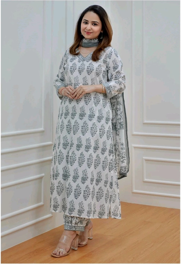 Neha Collection Beautiful 3-piece salwar kameez with dupatta - XL