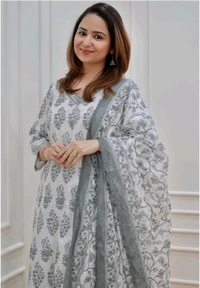 Neha Collection Beautiful 3-piece salwar kameez with dupatta - XL