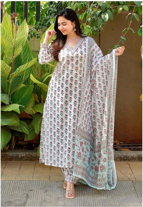 Neha Collection Beautiful 3-piece salwar kameez with dupatta - XL