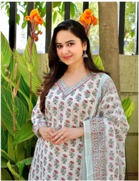 Neha Collection Beautiful 3-piece salwar kameez with dupatta - XL