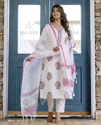 Neha Collection Beautiful 3-piece salwar kameez with dupatta - M