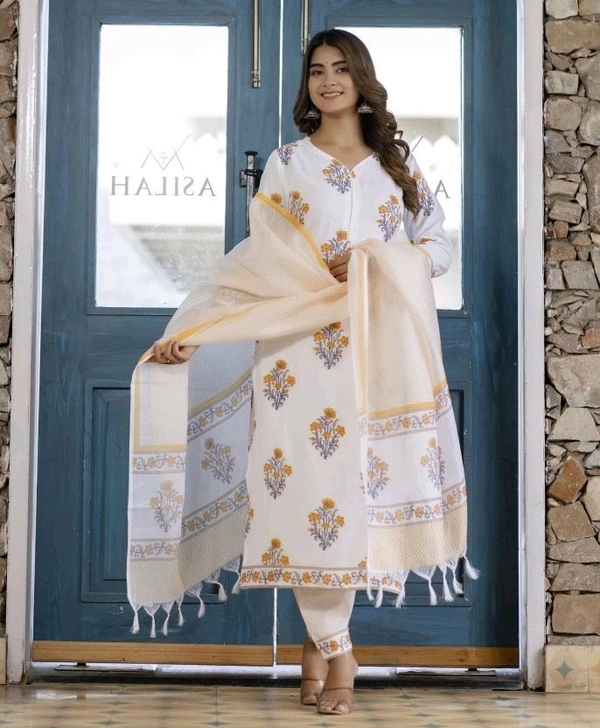 Neha Collection Beautiful 3-piece salwar kameez with dupatta - L