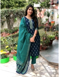 Neha Collection Beautiful 3-piece salwar kameez with dupatta - L