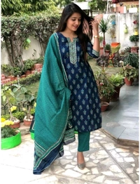 Neha Collection Beautiful 3-piece salwar kameez with dupatta - L