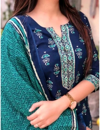 Neha Collection Beautiful 3-piece salwar kameez with dupatta - L