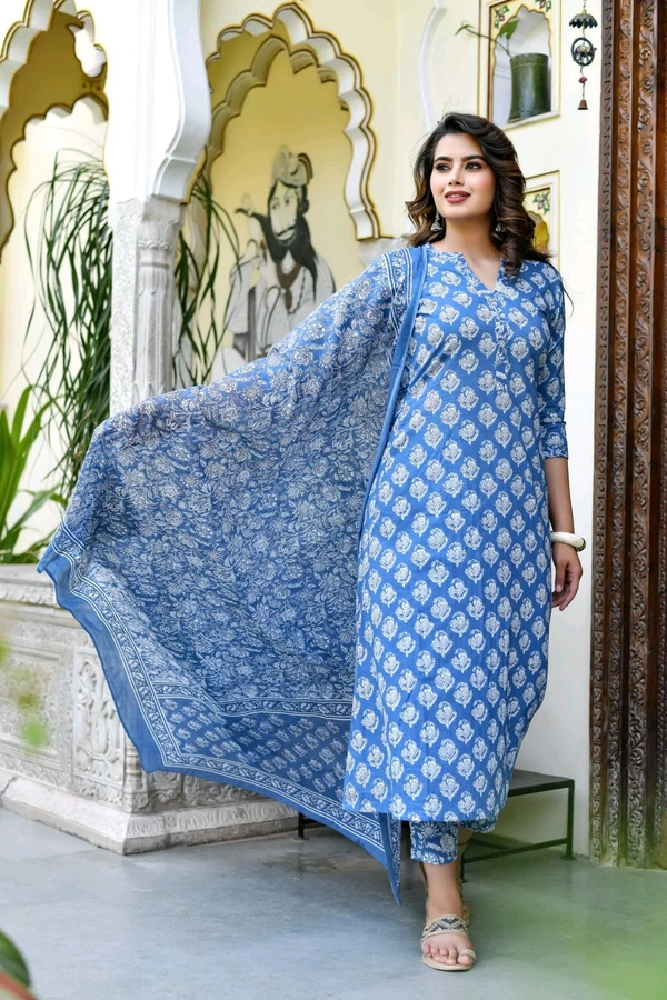Neha Collection Beautiful 3-piece salwar kameez with dupatta - S