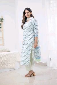 Neha Collection Beautiful 3-Piece Salwar Kameez With Dupatta - M