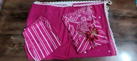 Neha Collection Beautiful 3-Piece Salwar Kameez With Dupatta 4 - Pink, M