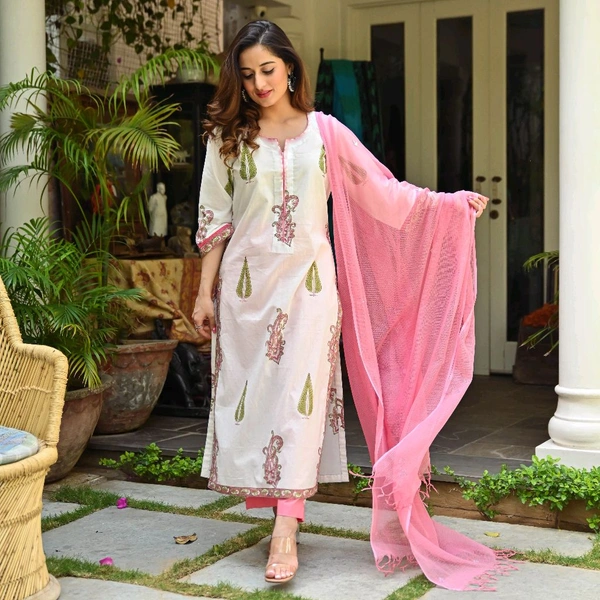 Neha Collection Beautiful 3-Piece Salwar Kameez With Dupatta 20 - L
