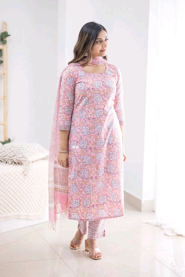 Neha Collection Stylish Salwar Kameez with Embellished Dupatta - XL