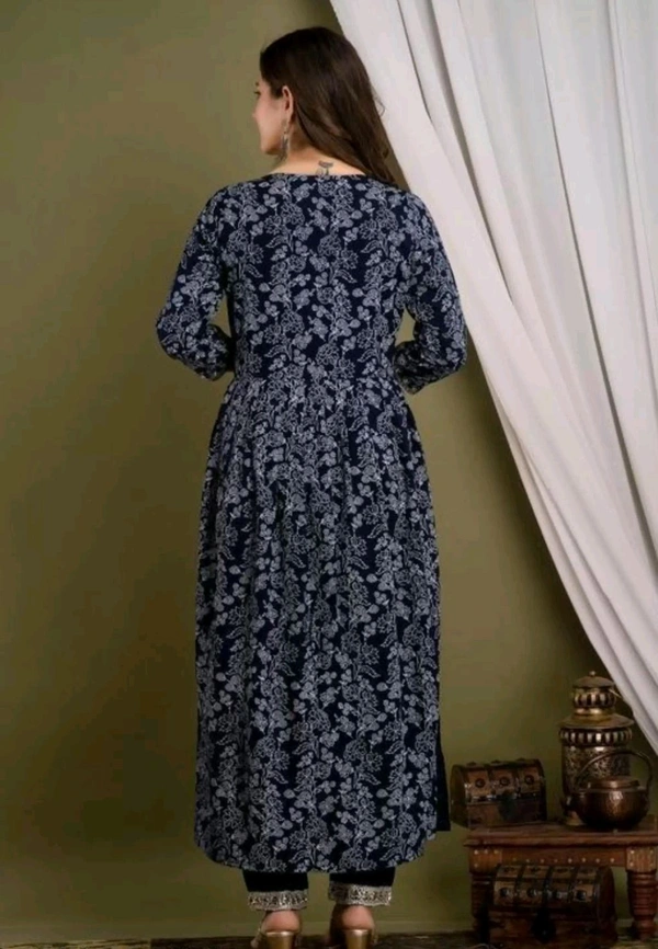 Neha Collection Beautiful 3-Piece Salwar Kameez With Dupatta - XL, Blue