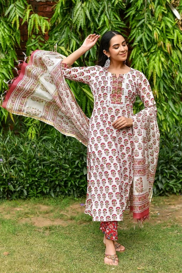 Neha Collection Beautiful 3-Piece Salwar Kameez With Dupatta - XXXL