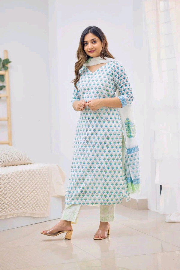 Neha Collection Beautiful 3-Piece Salwar Kameez With Dupatta - XXL