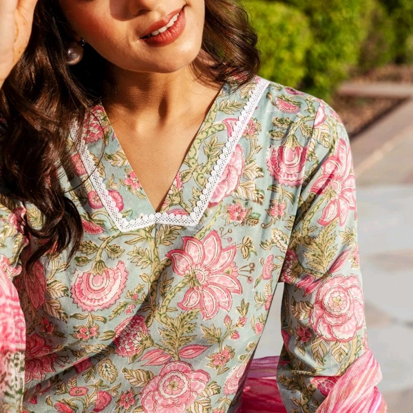 Neha Collection Beautiful 3-Piece Salwar Kameez With Dupatta - L