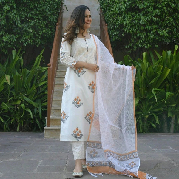 Neha Collection Beautiful 3-Piece Salwar Kameez With Dupatta - XXL