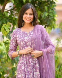 Neha Collection Beautiful 3-Piece Salwar Kameez With Dupatta - XL