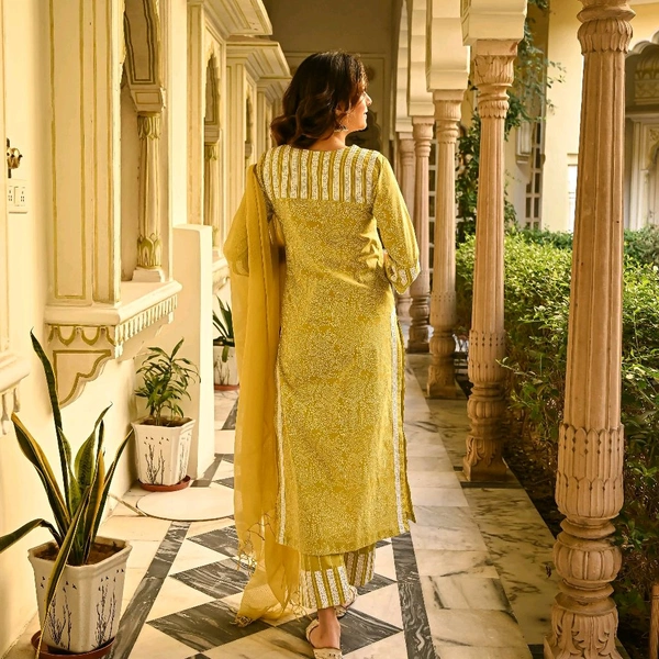 Neha Collection Beautiful 3-Piece Salwar Kameez With Dupatta - XL