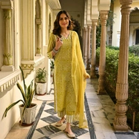 Neha Collection Beautiful 3-Piece Salwar Kameez With Dupatta - XL
