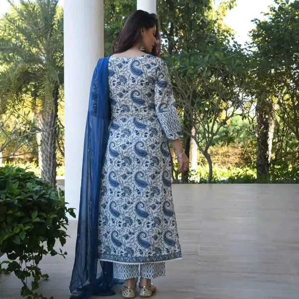 Neha Collection Beautiful 3-Piece Salwar Kameez With Dupatta 5 - XXL