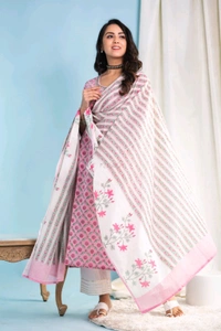 Neha Collection Beautiful 3-Piece Salwar Kameez With Dupatta - L