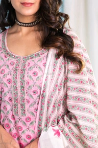 Neha Collection Beautiful 3-Piece Salwar Kameez With Dupatta - L