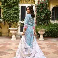 Neha Collection Beautiful 3-Piece Salwar Kameez With Dupatta  - L