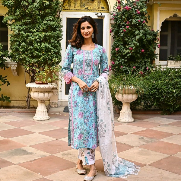 Neha Collection Beautiful 3-Piece Salwar Kameez With Dupatta  - XL