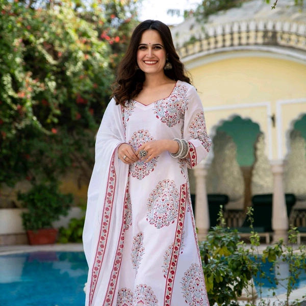 Neha Collection Beautiful 3-Piece Salwar Kameez With Dupatta 7 - XL