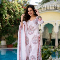 Neha Collection Beautiful 3-Piece Salwar Kameez With Dupatta 7 - XL