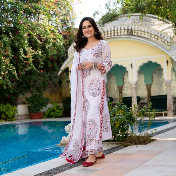 Neha Collection Beautiful 3-Piece Salwar Kameez With Dupatta 7 - XXL