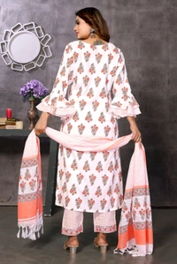 Neha Collection Salwar Kameez with Elegant Dupatta Set - Pink, XXL