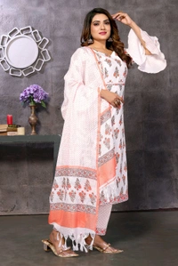 Neha Collection Salwar Kameez with Elegant Dupatta Set - Pink, XXL