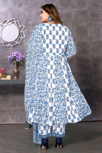 Neha Collection Classic Salwar Kameez with Dupatta - Stylish & Comfortable - Humming Bird, XL