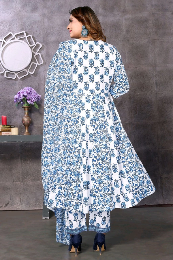 Neha Collection Classic Salwar Kameez with Dupatta - Stylish & Comfortable - Humming Bird, XL