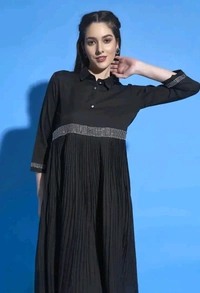 Neha Collection midi Dresses for Women - Black, XXL