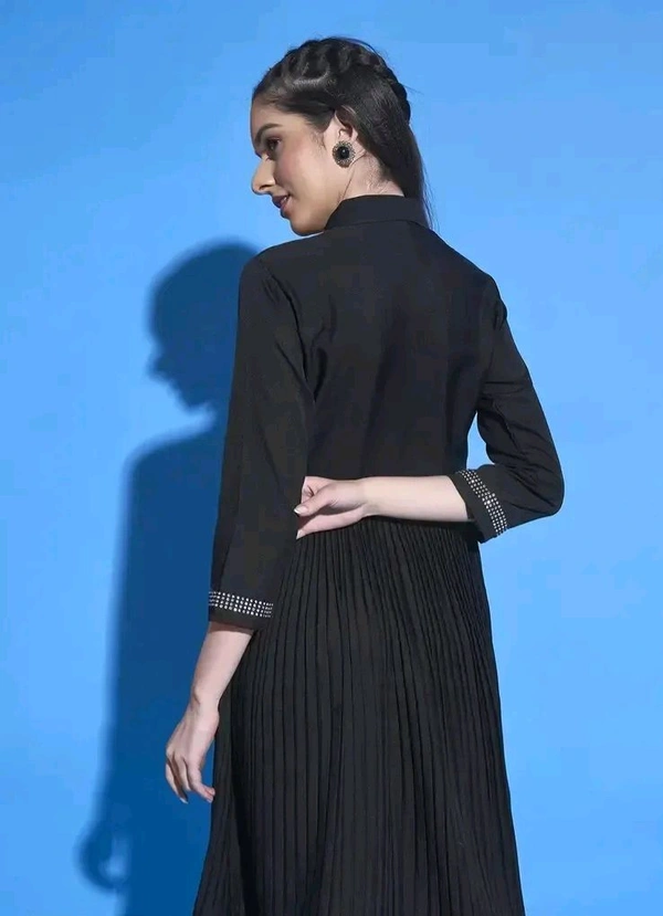 Neha Collection midi Dresses for Women - Black, XXL