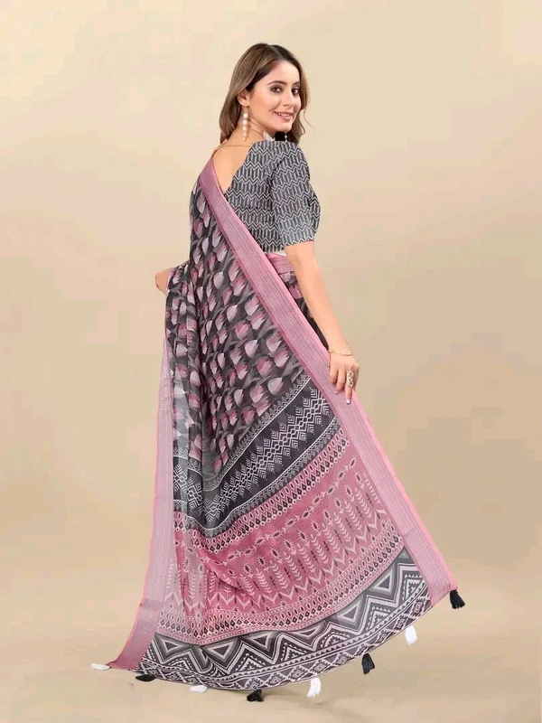 Daily Wear pure Cotton Saree For Women