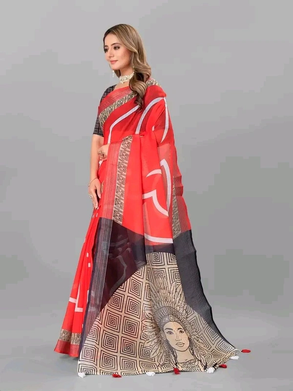 Daily Wear pure Cotton Saree For Women