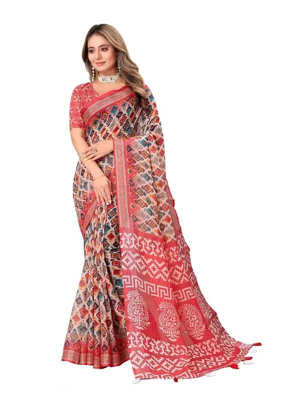 Neha Collection Daily Wear pure Cotton Saree For Women