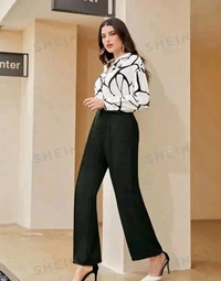 Neha Collection Women Embellished V Neck Jumpsuit - Black, L